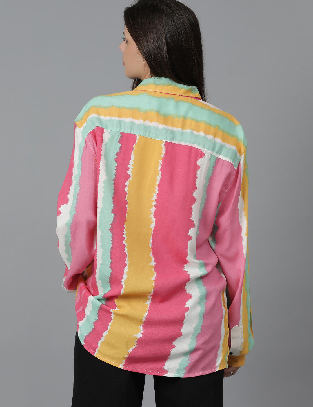 KOTTY Women Printed Casual Multicolor Shirt