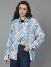 KOTTY Women Printed Casual Multicolor Shirt
