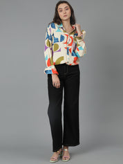 KOTTY Women Printed Casual Multicolor Shirt
