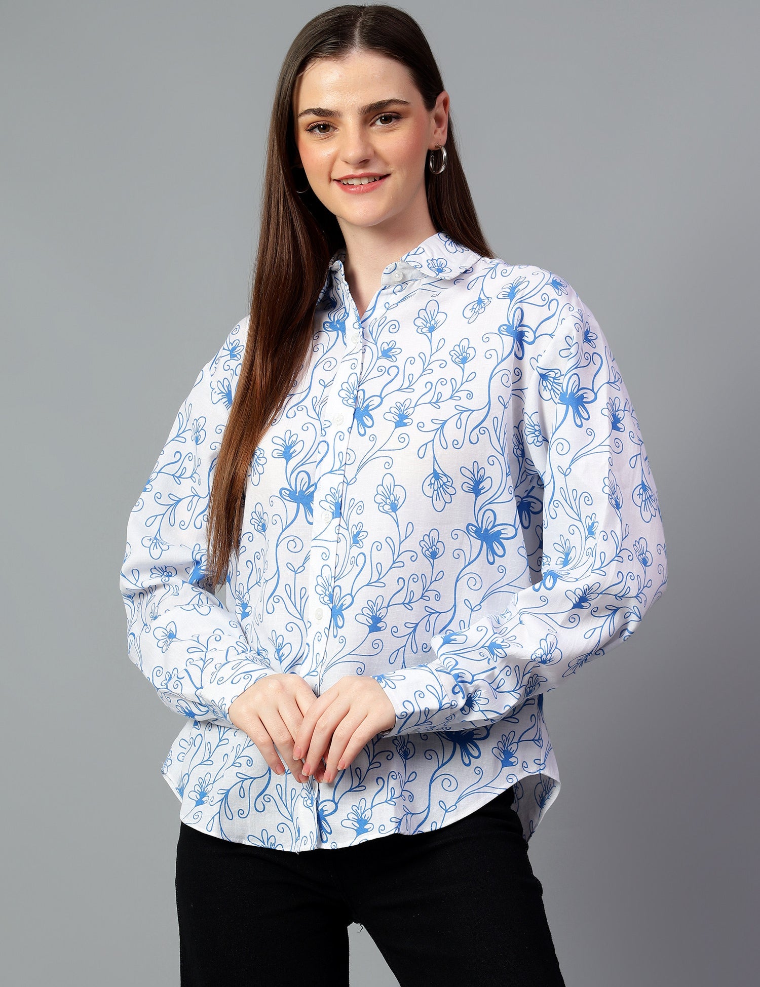 KOTTY Women Printed Casual Multicolor Shirt
