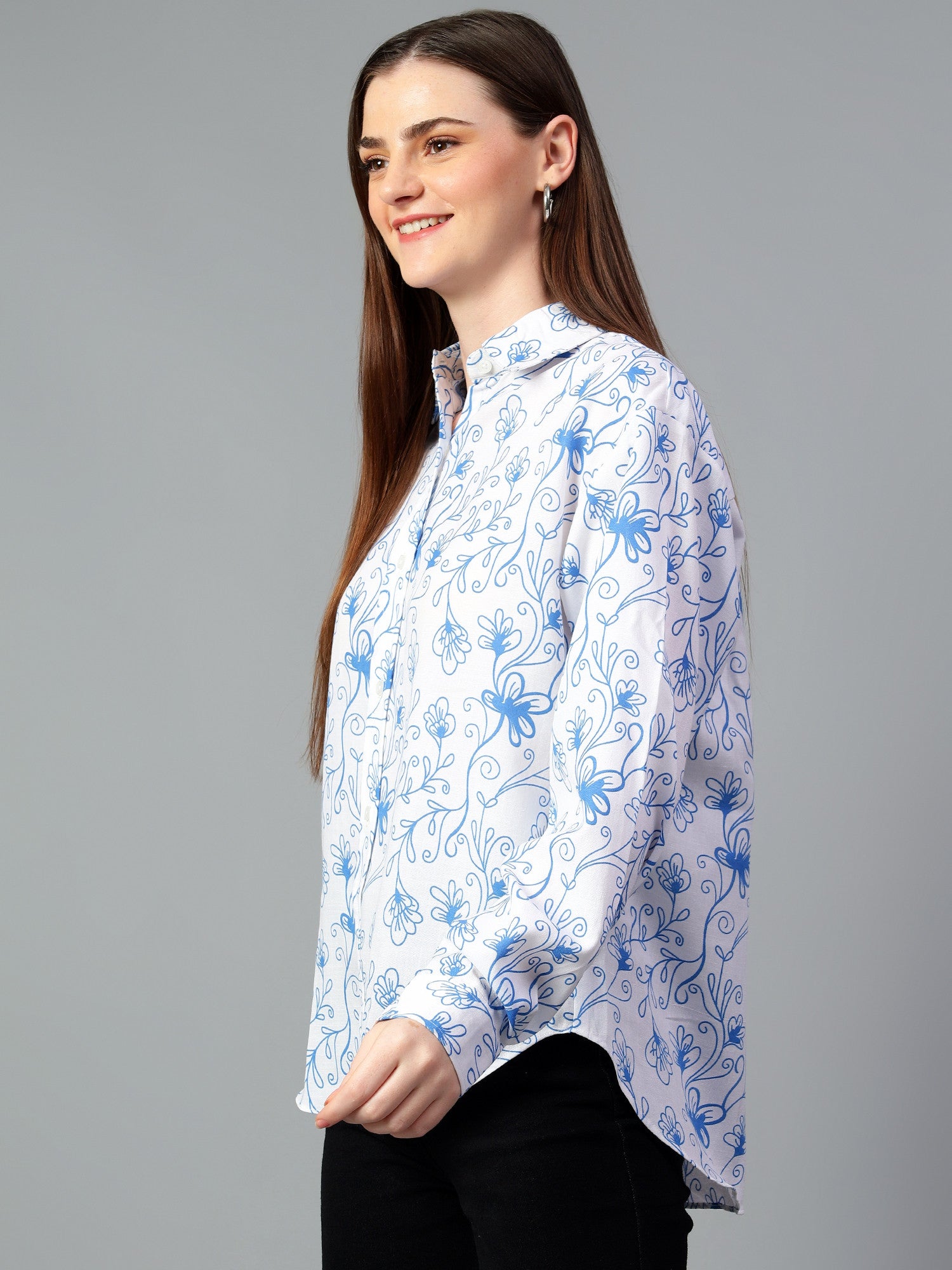 KOTTY Women Printed Casual Multicolor Shirt
