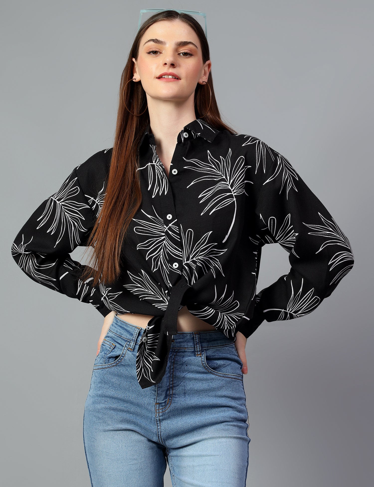 KOTTY Women Printed Casual Multicolor Shirt