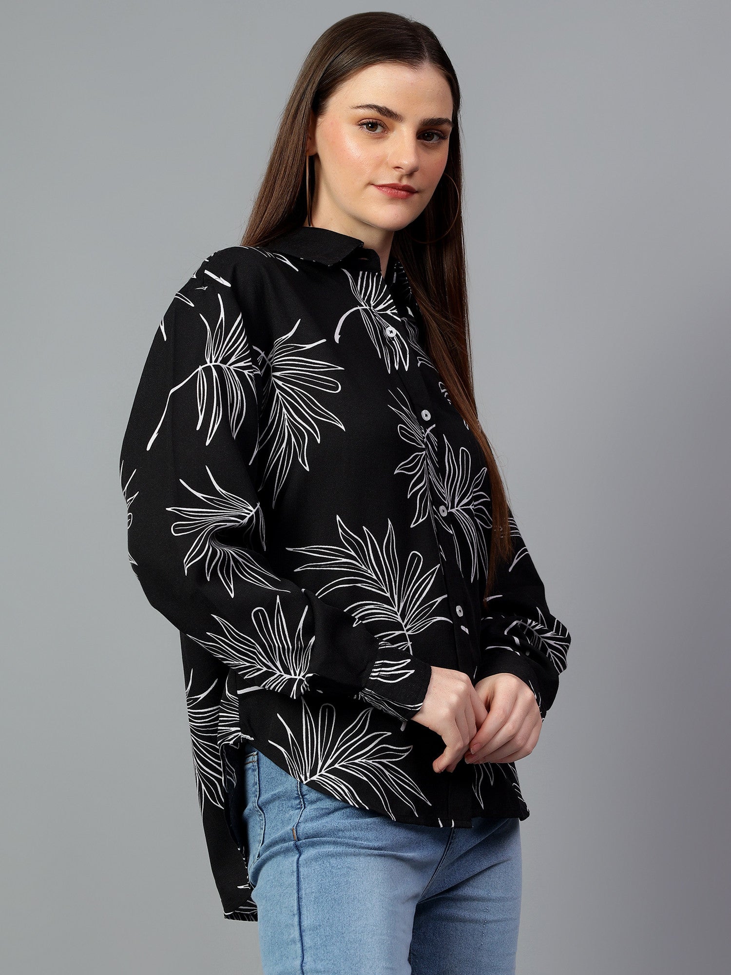 KOTTY Women Printed Casual Multicolor Shirt