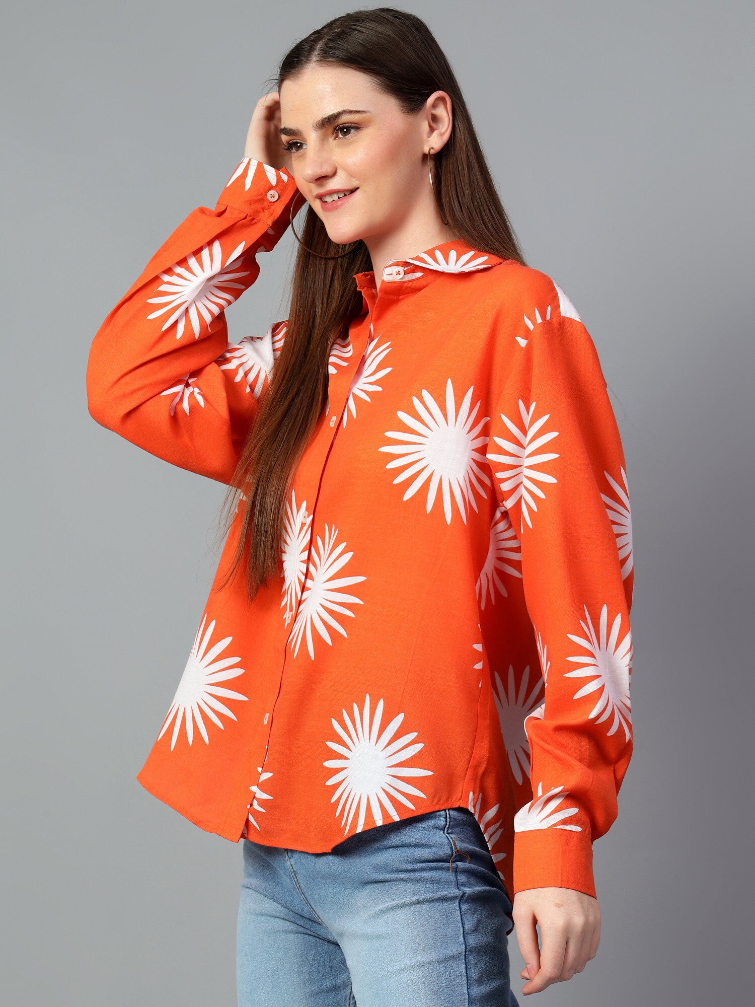 KOTTY Women Printed Casual Multicolor Shirt