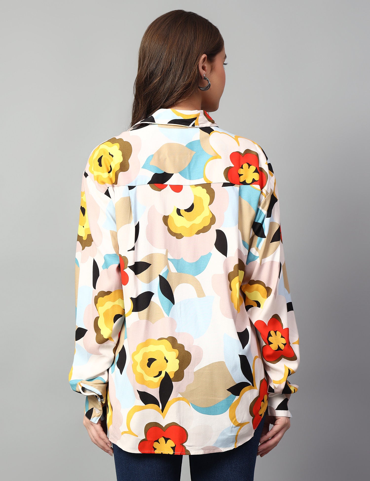 KOTTY Women Printed Casual Multicolor Shirt