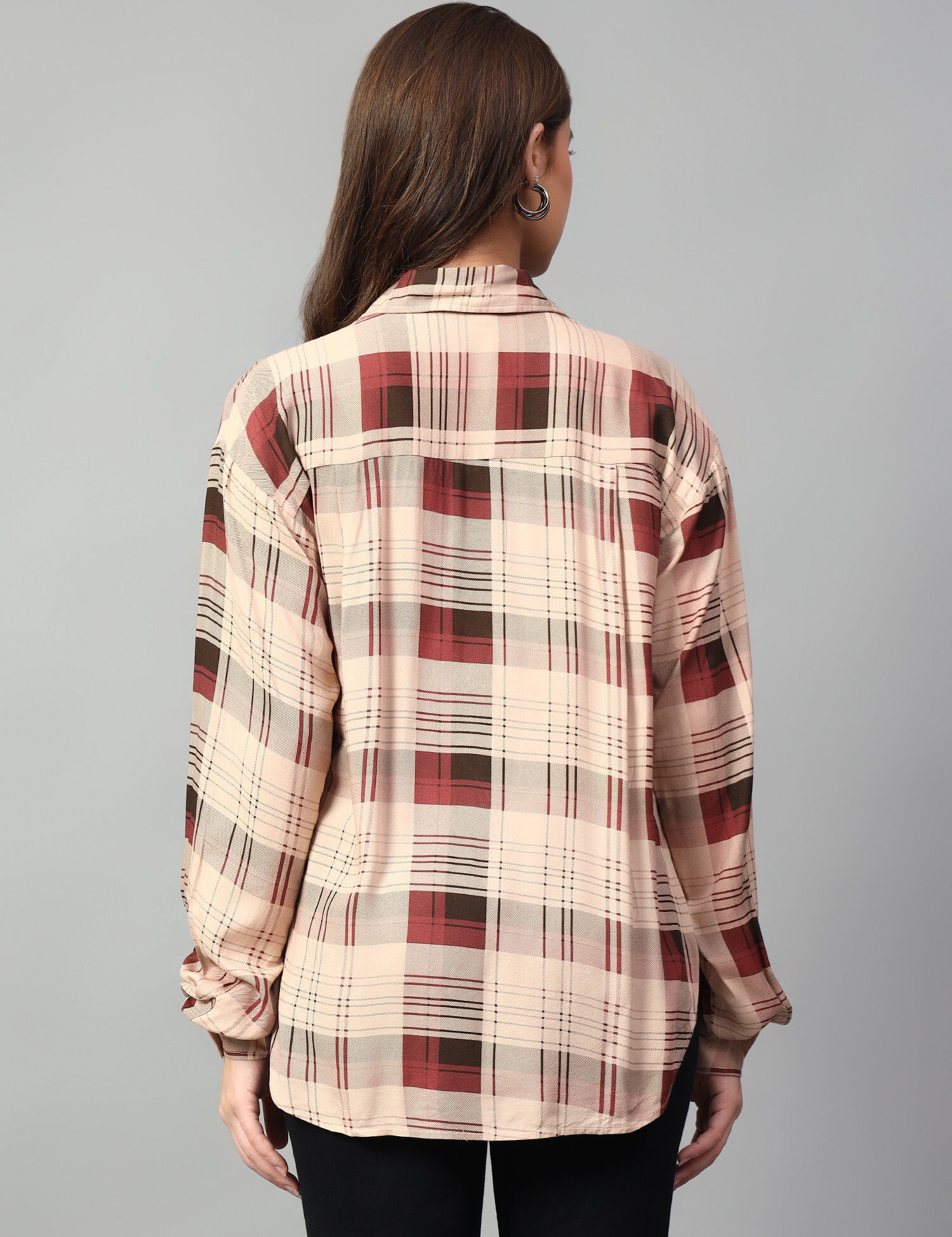 KOTTY Women Checkered Casual Multicolor Shirt