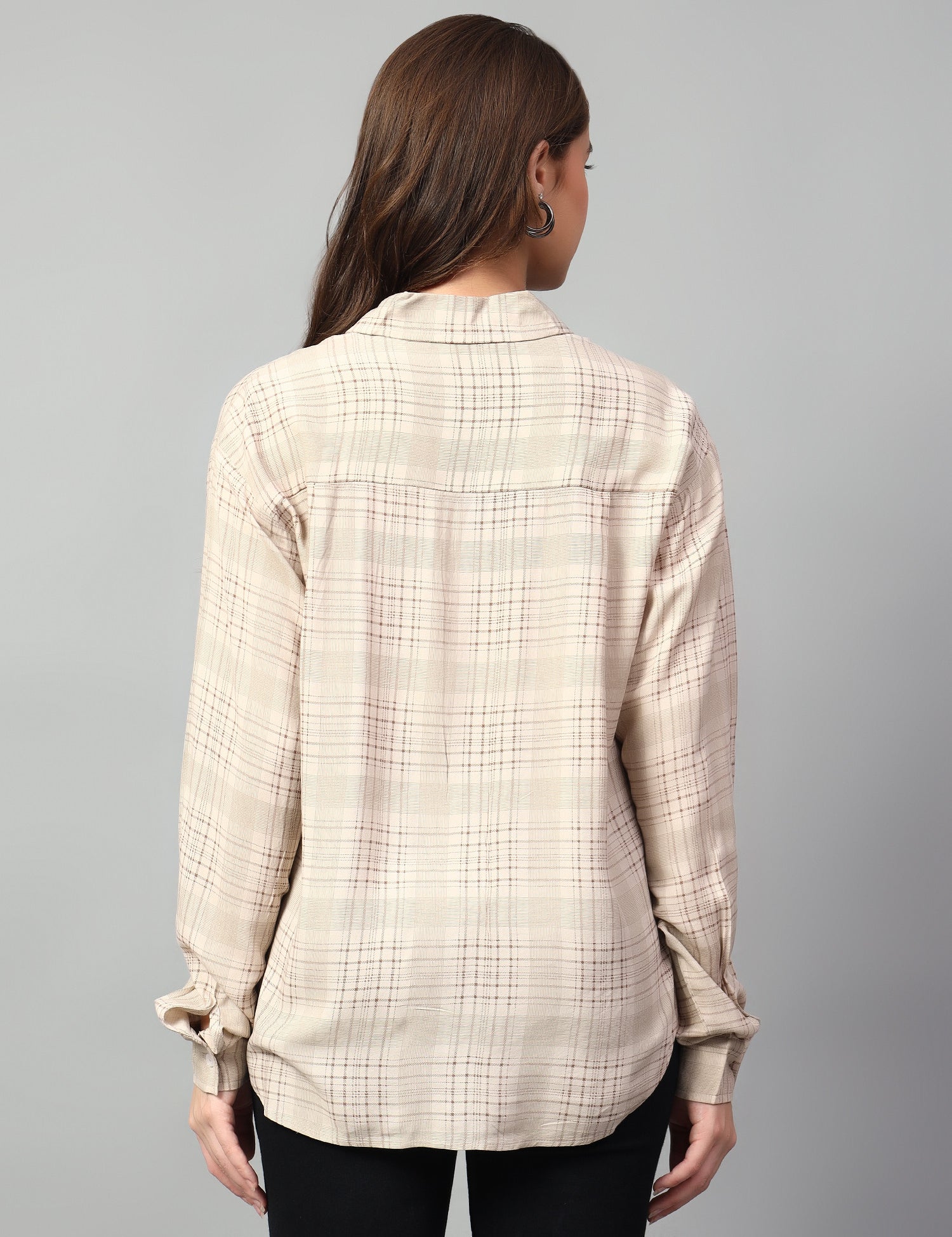 KOTTY Women Checkered Casual Multicolor Shirt