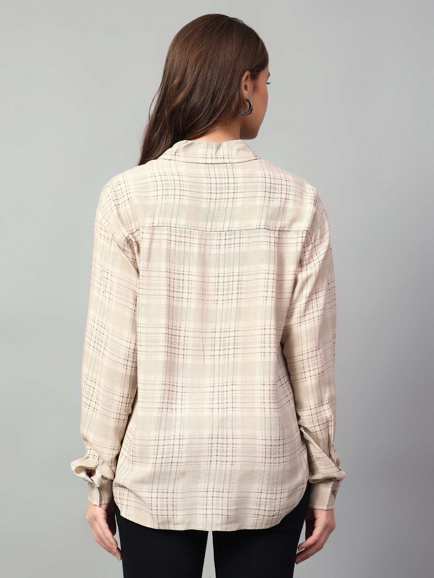 KOTTY Women Checkered Casual Multicolor Shirt