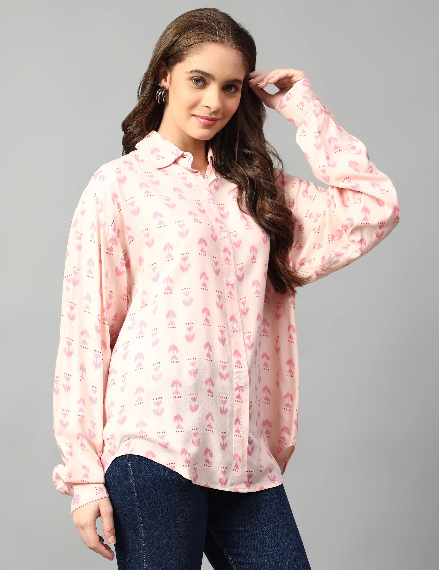 KOTTY Women Printed Casual Multicolor Shirt