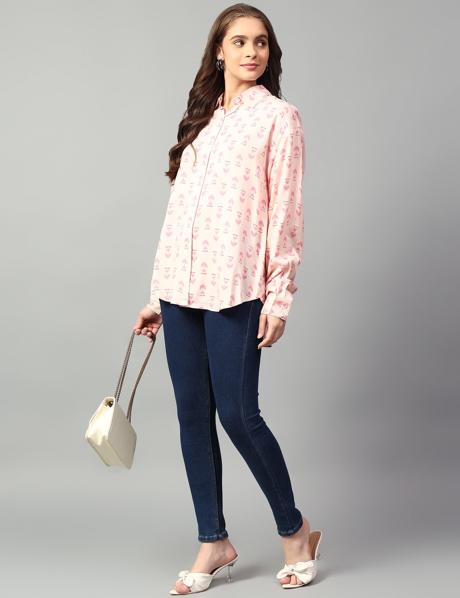 KOTTY Women Printed Casual Multicolor Shirt