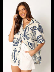 KOTTY Women Printed Casual Multicolor Shirt