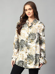KOTTY Women Printed Casual Multicolor Shirt