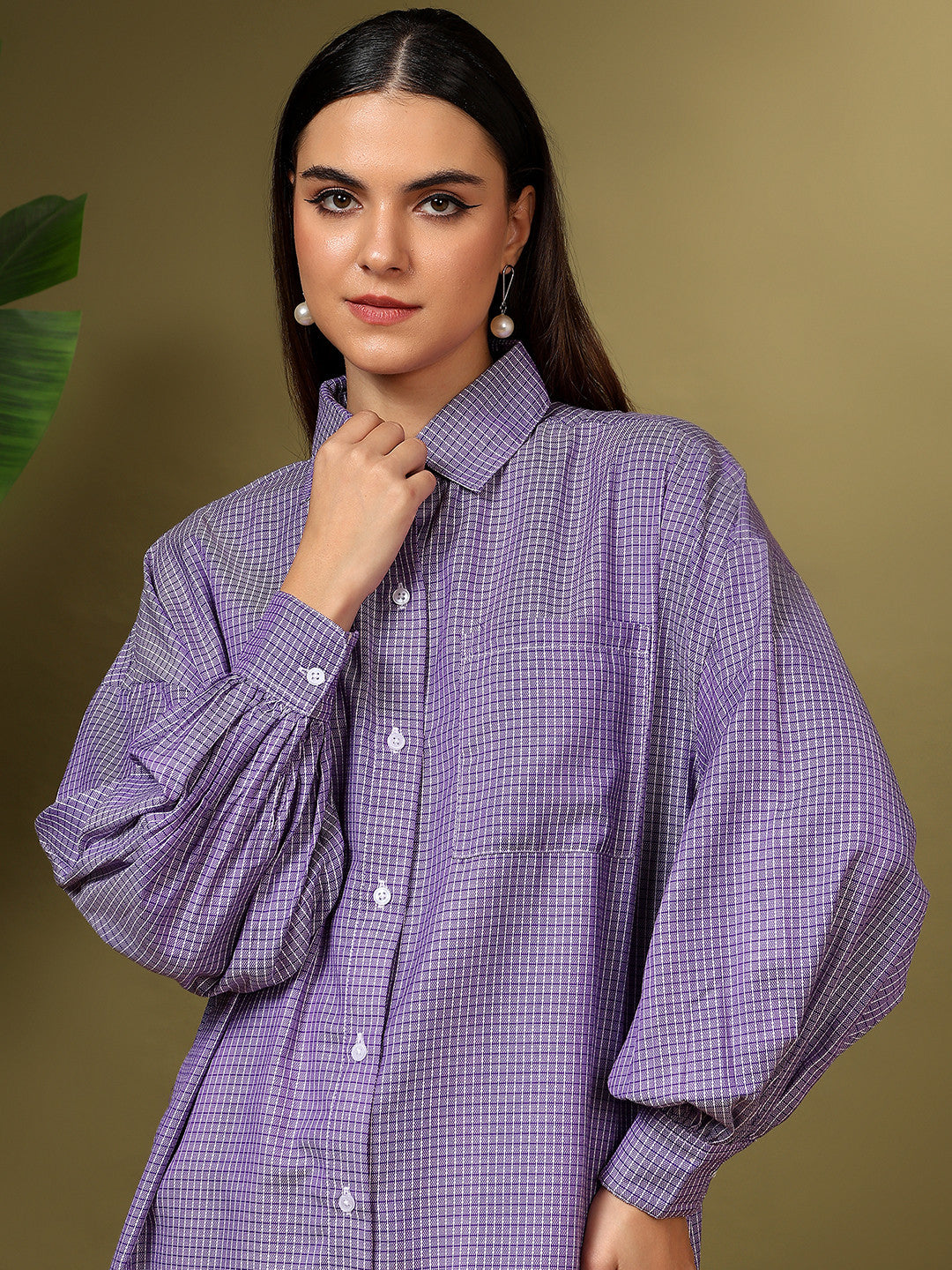 KOTTY Women Printed Casual Grey Shirt