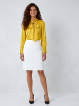 Women High Waist A Line Skirt