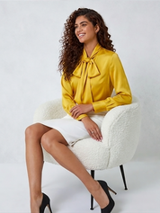 Women High Waist A Line Skirt