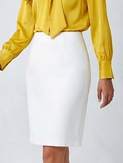 Women High Waist A Line Skirt