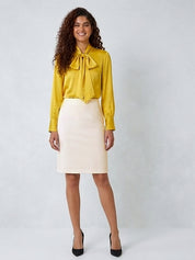 Women High Waist A Line Skirt