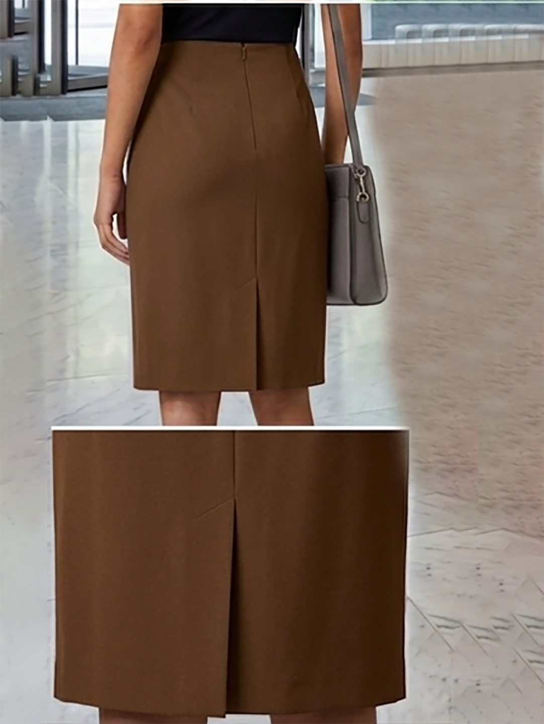 Women High Waist A Line Skirt