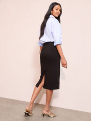 Women High Waist A Line Skirt