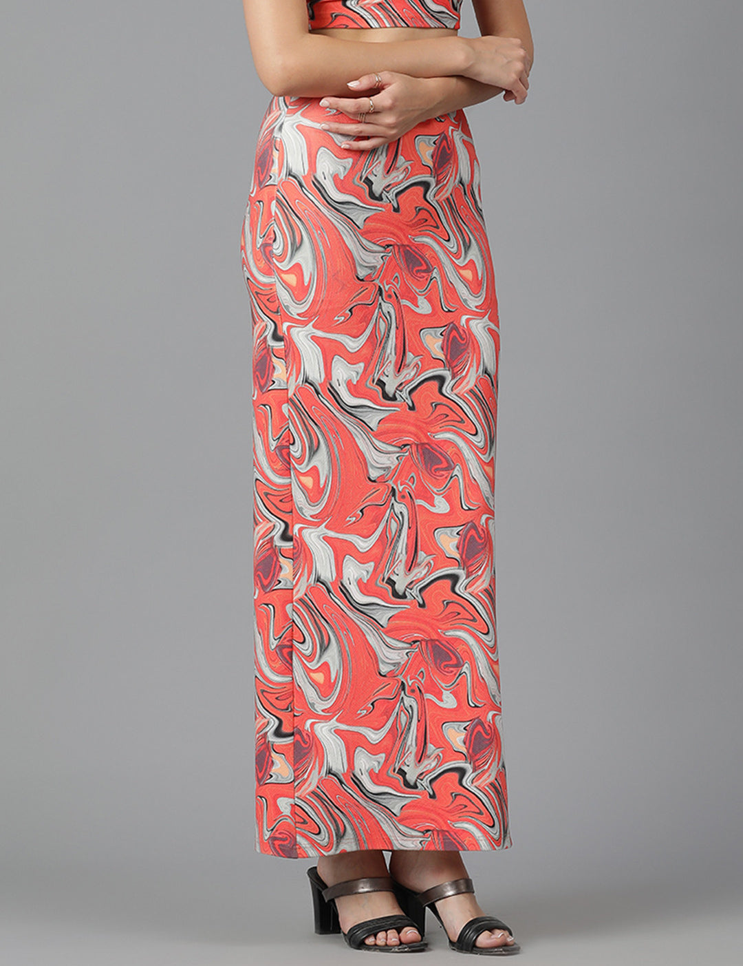 KOTTY Printed Women Pencil Multicolor Skirt 