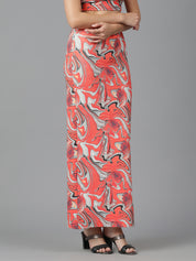 KOTTY Printed Women Pencil Multicolor Skirt 