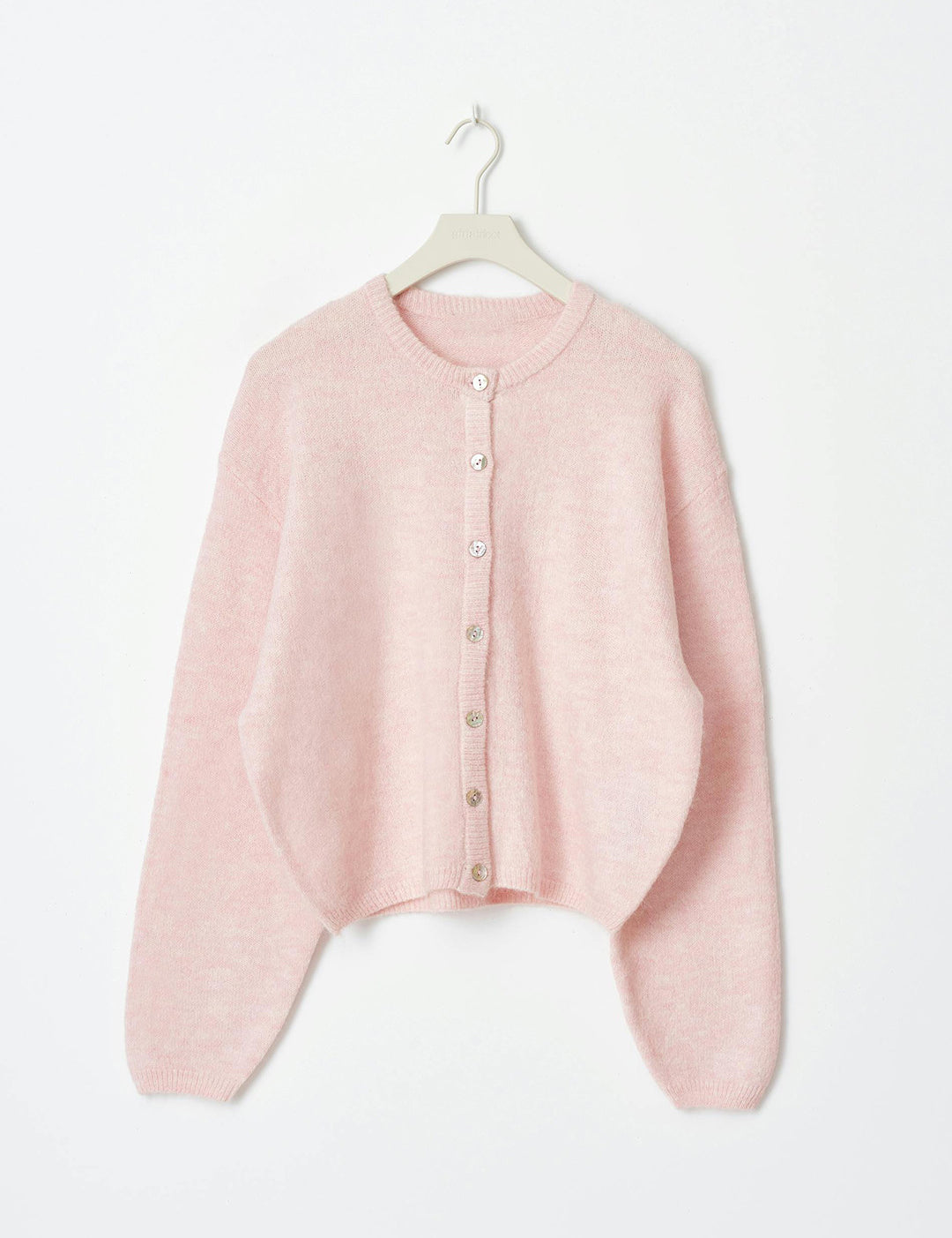 KOTTY Solid Round Neck Casual Women Pink Sweater 