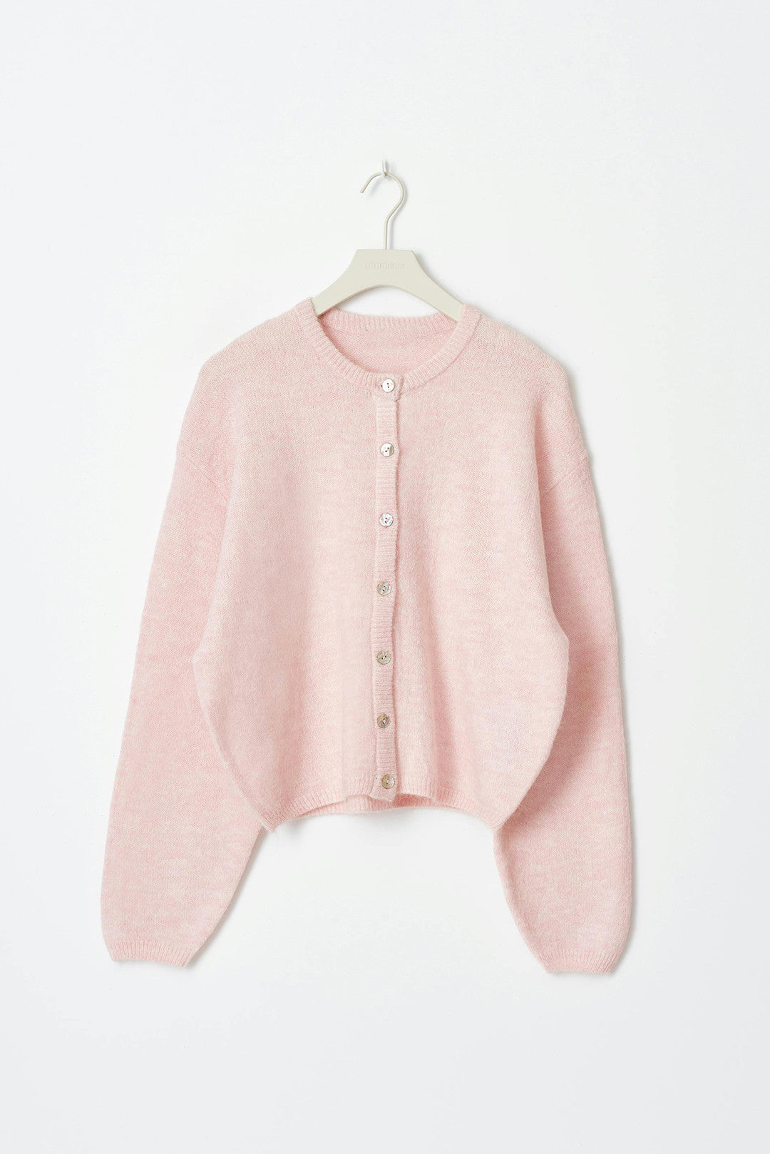 KOTTY Solid Round Neck Casual Women Pink Sweater 