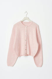 KOTTY Solid Round Neck Casual Women Pink Sweater 