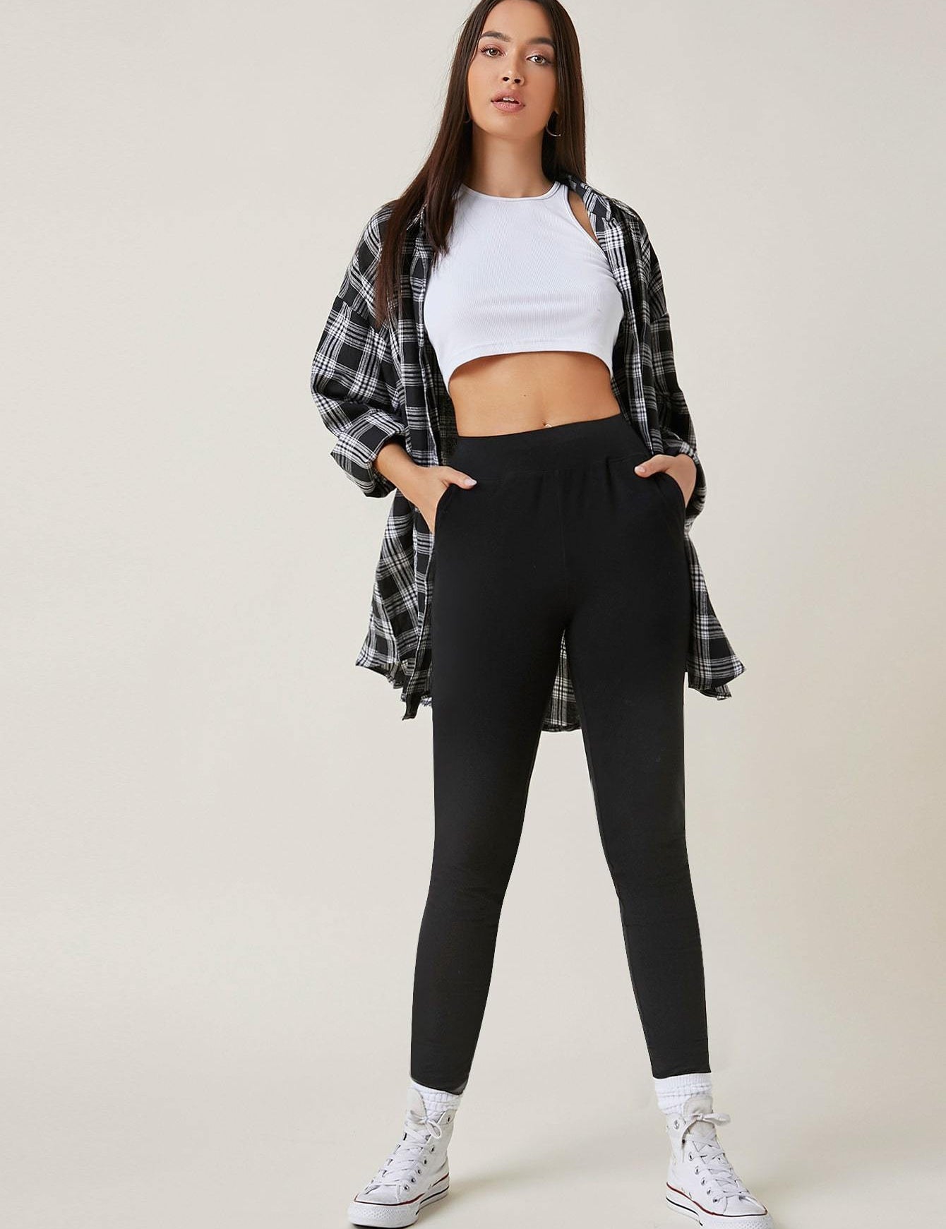KOTTY Solid Women Black Track Pants 
