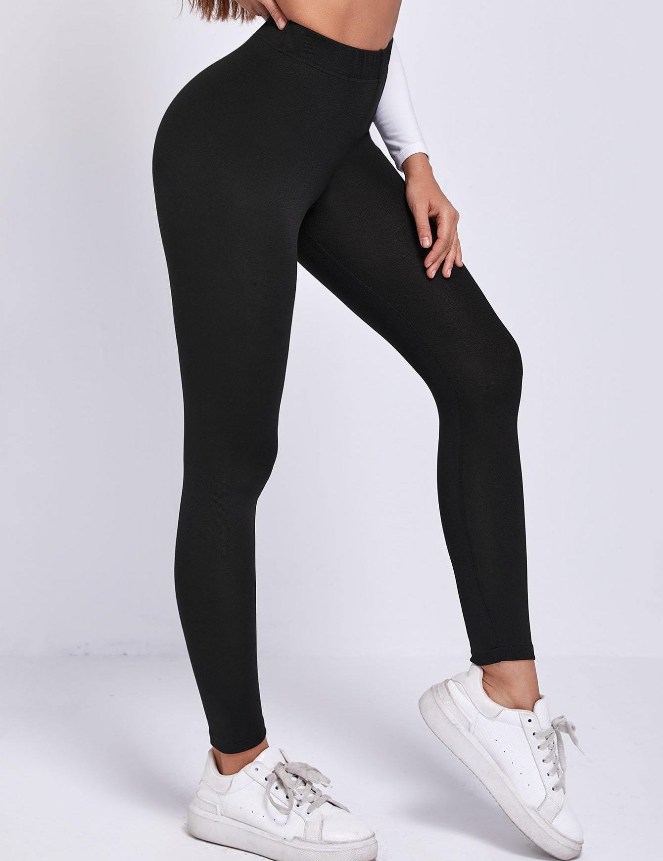 KOTTY Solid Women Black Track Pants 