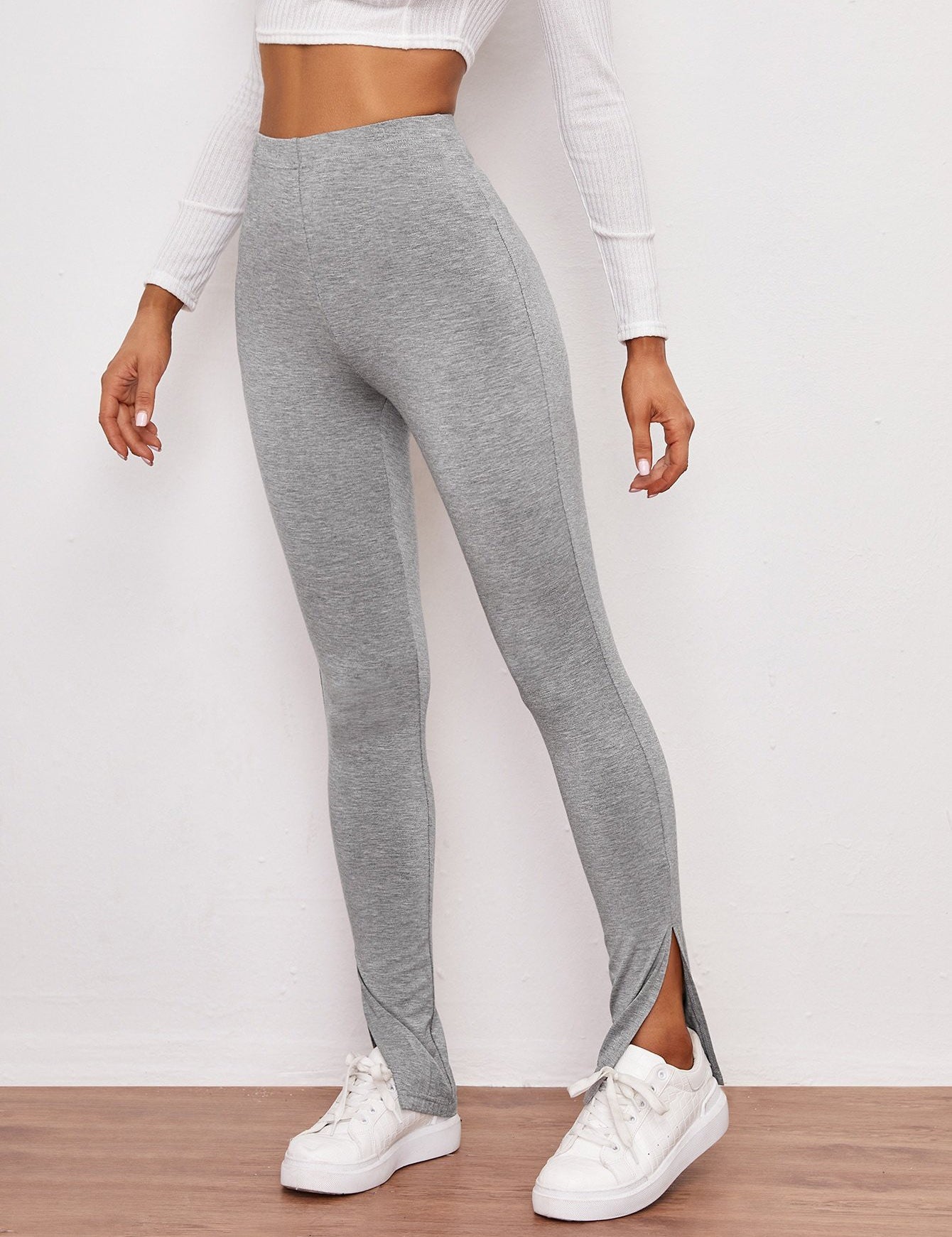KOTTY Solid Women Grey Track Pants 