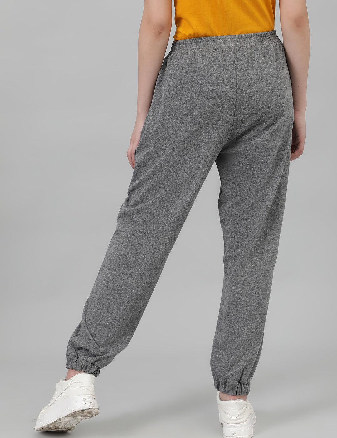 KOTTY Printed Women Grey Track Pants 