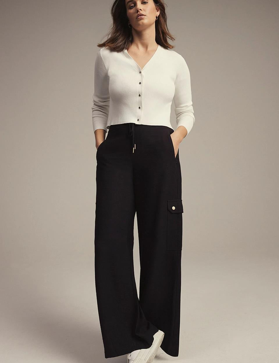 KOTTY Solid Women Black Track Pants 