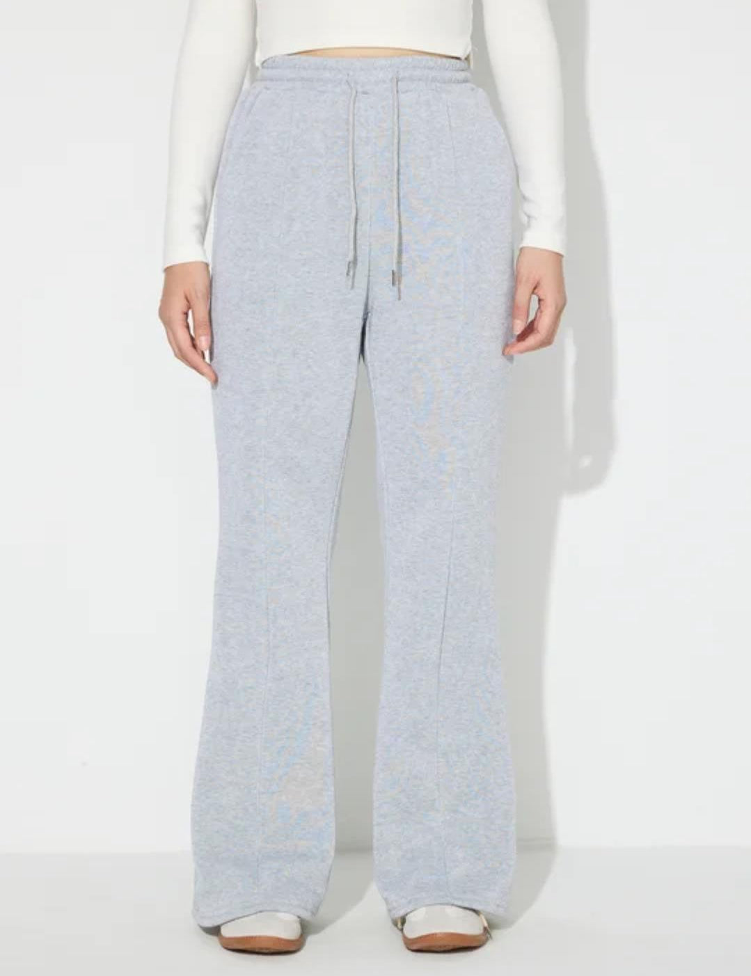 KOTTY Solid Women Grey Track Pants 