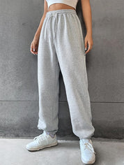 KOTTY Solid Women Grey Track Pants 