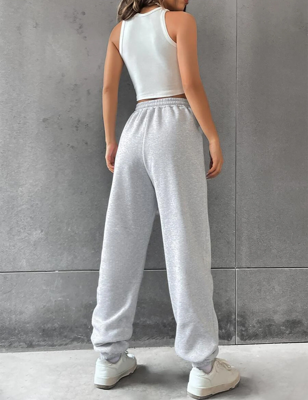 KOTTY Solid Women Grey Track Pants 