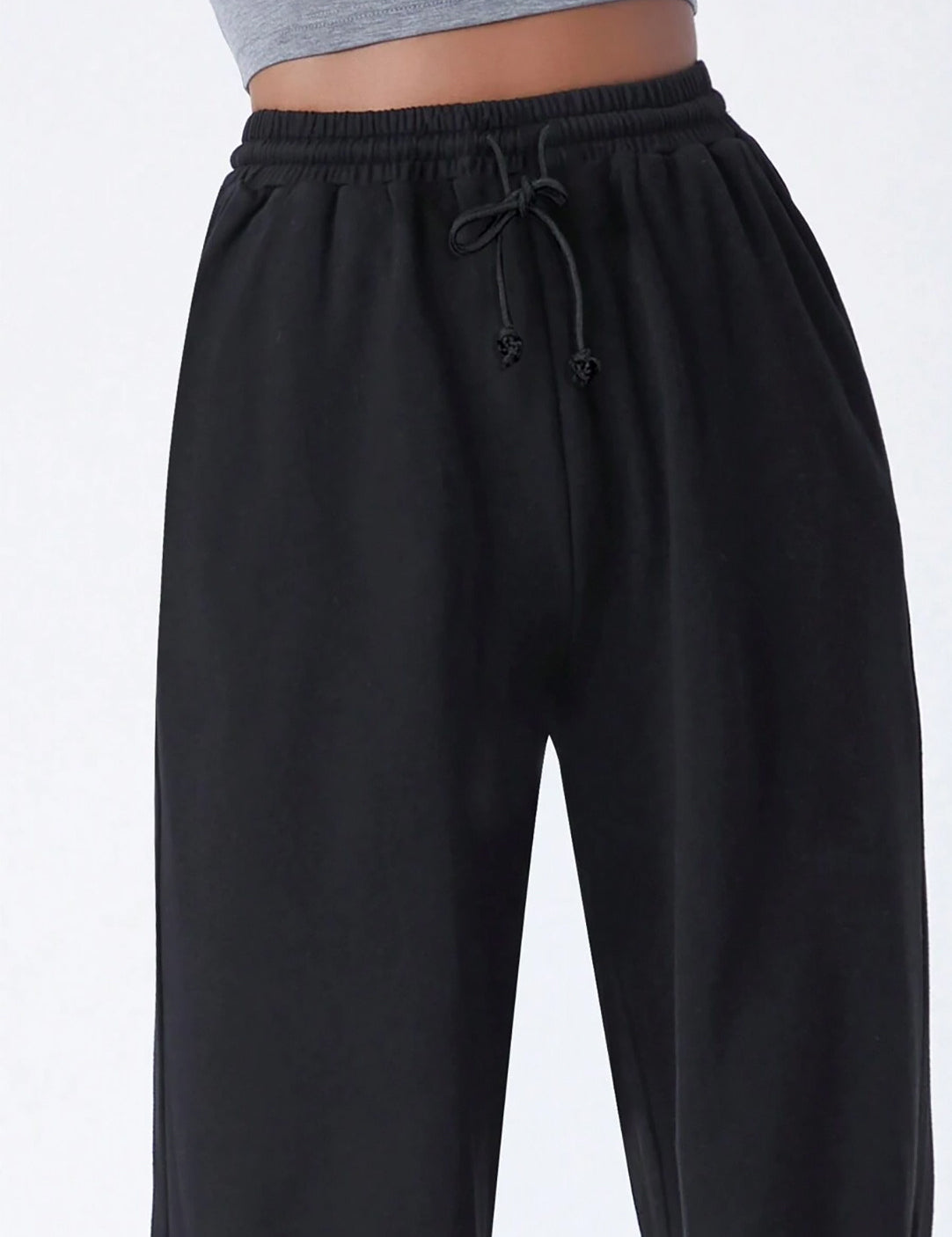 KOTTY Solid Women Black Track Pants 