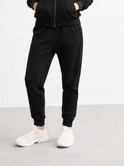 Women's Black Joggers Tracksuit Set