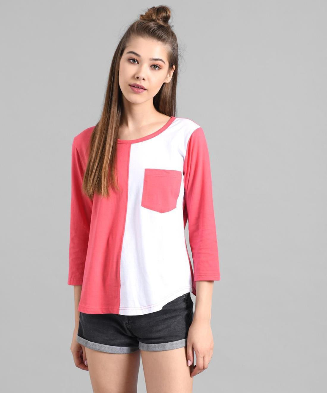 KOTTY Women's T-shirt With Mask