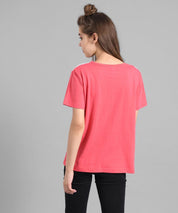 KOTTY Colorblock Women Round Neck Multicolor T-Shirt 