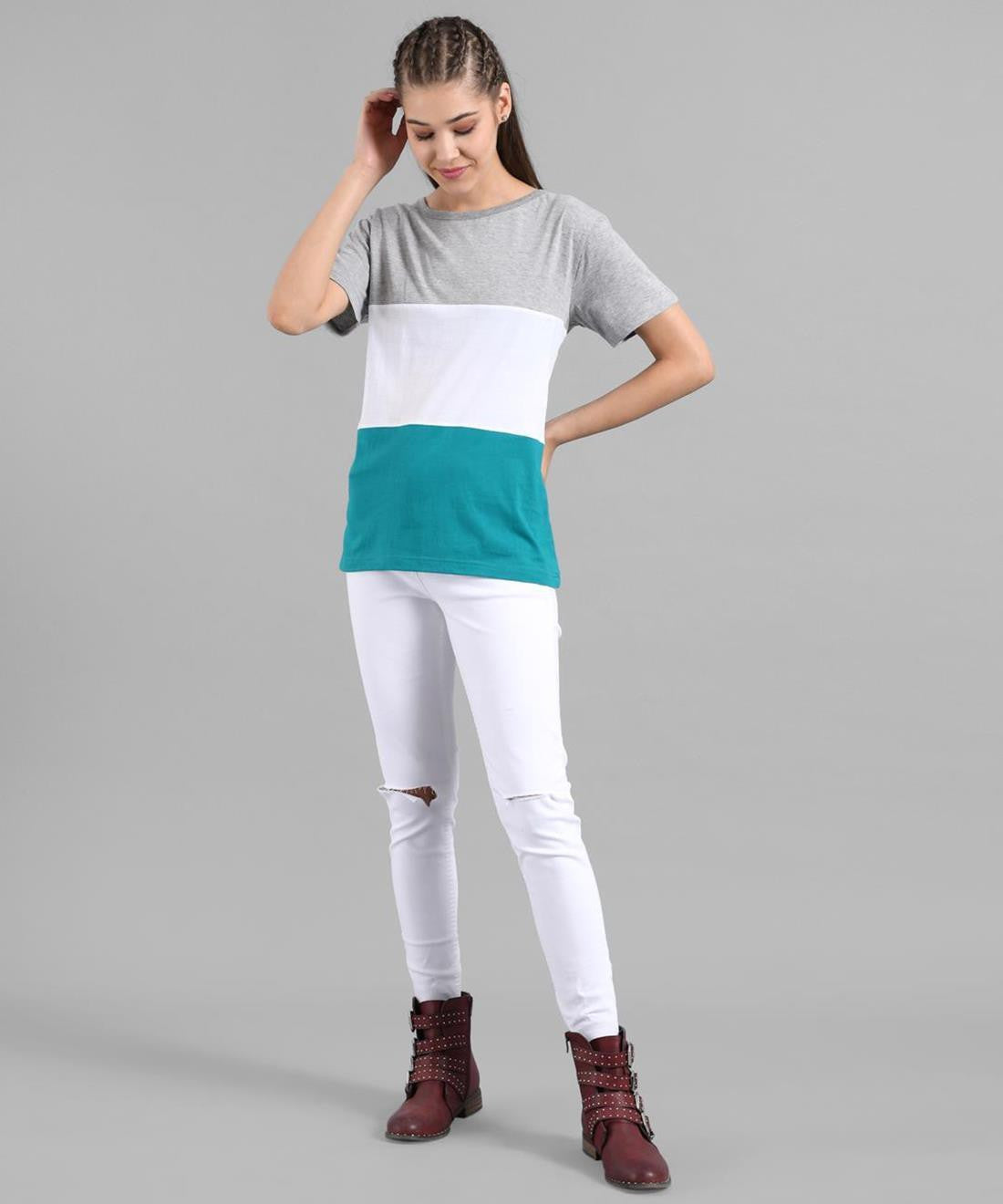 KOTTY Women's T-shirt With Mask