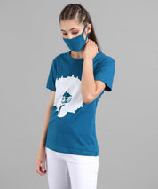 KOTTY Colorblock Women Round Neck Multicolor T-Shirt 