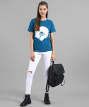 KOTTY Colorblock Women Round Neck Multicolor T-Shirt 