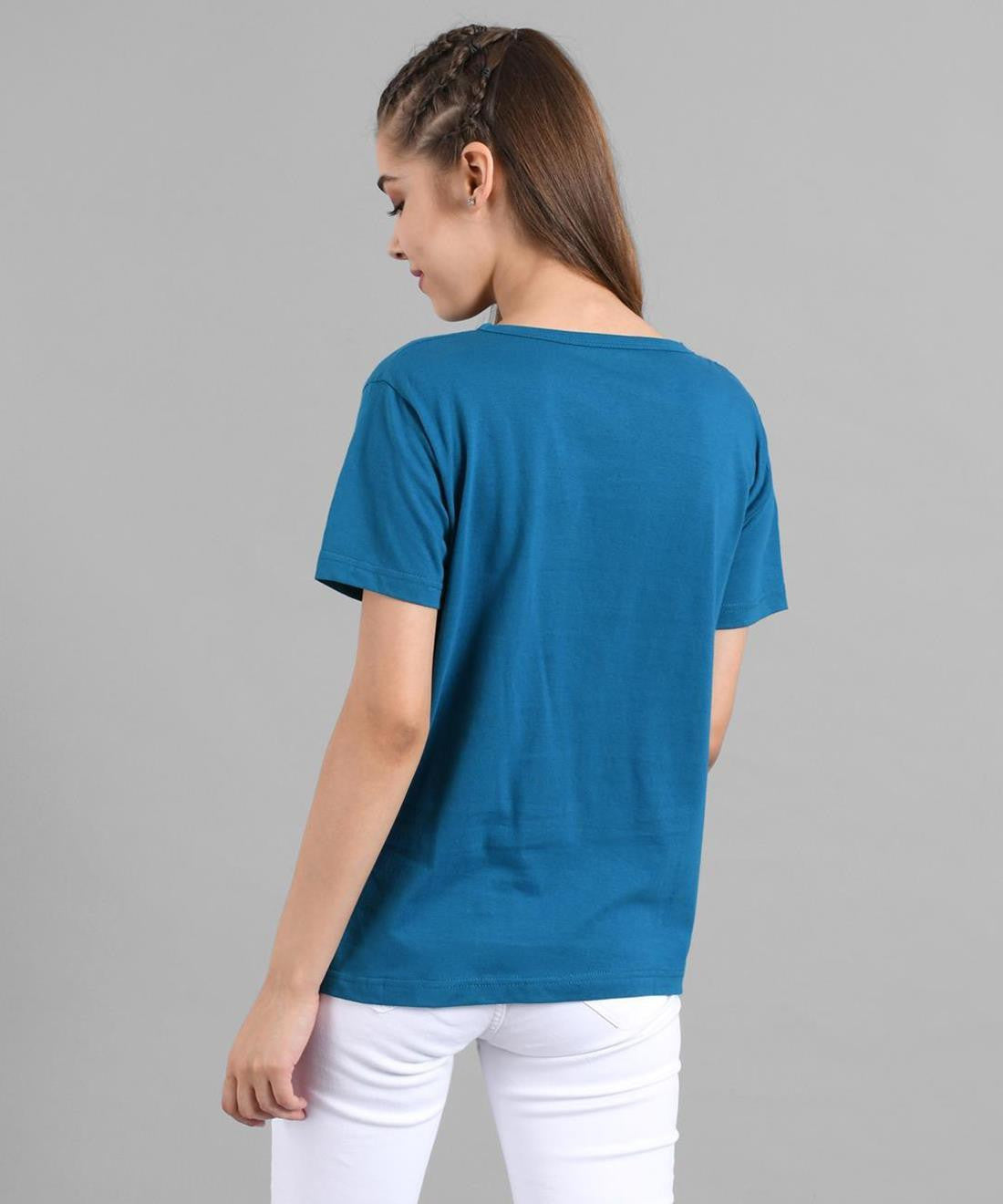 KOTTY Colorblock Women Round Neck Multicolor T-Shirt 