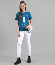 KOTTY Colorblock Women Round Neck Multicolor T-Shirt 