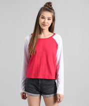 KOTTY Colorblock Women Round Neck Multicolor T-Shirt 