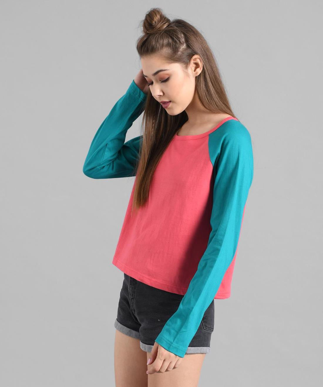 KOTTY Women's T-shirt With Mask