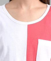 KOTTY Colorblock Women Round Neck Multicolor T-Shirt 
