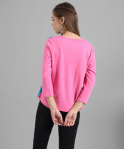 KOTTY Colorblock Women Round Neck Multicolor T-Shirt 