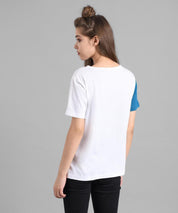 KOTTY Colorblock Women Round Neck Multicolor T-Shirt 